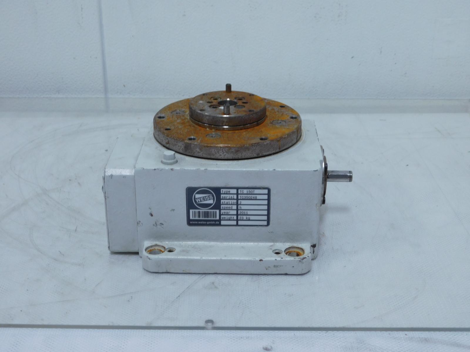 Weiss TC 150T 2 Station Rotary Indexer Table Speed H (poor shape) eBay